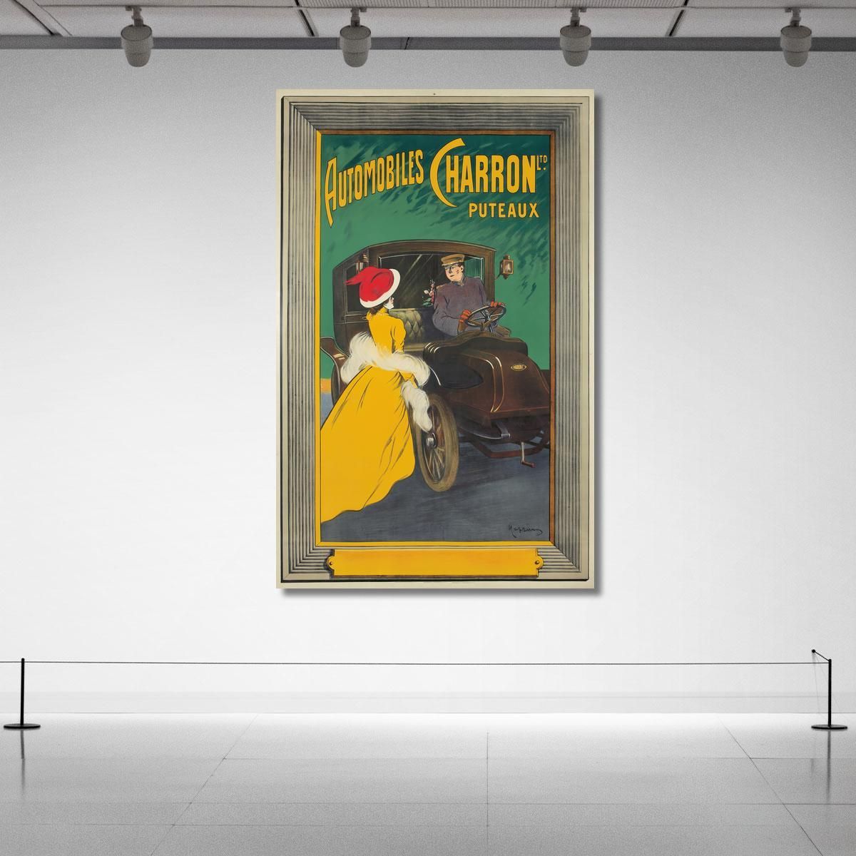 Automobiles Charron Ltd. Leonetto Cappiello lcp9 canvas print 