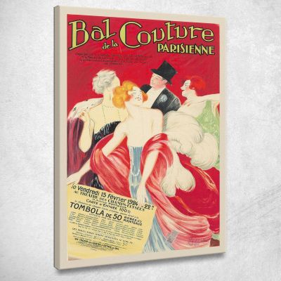 Parisian Couture Ball Leonetto Cappiello lcp10 canvas print 
