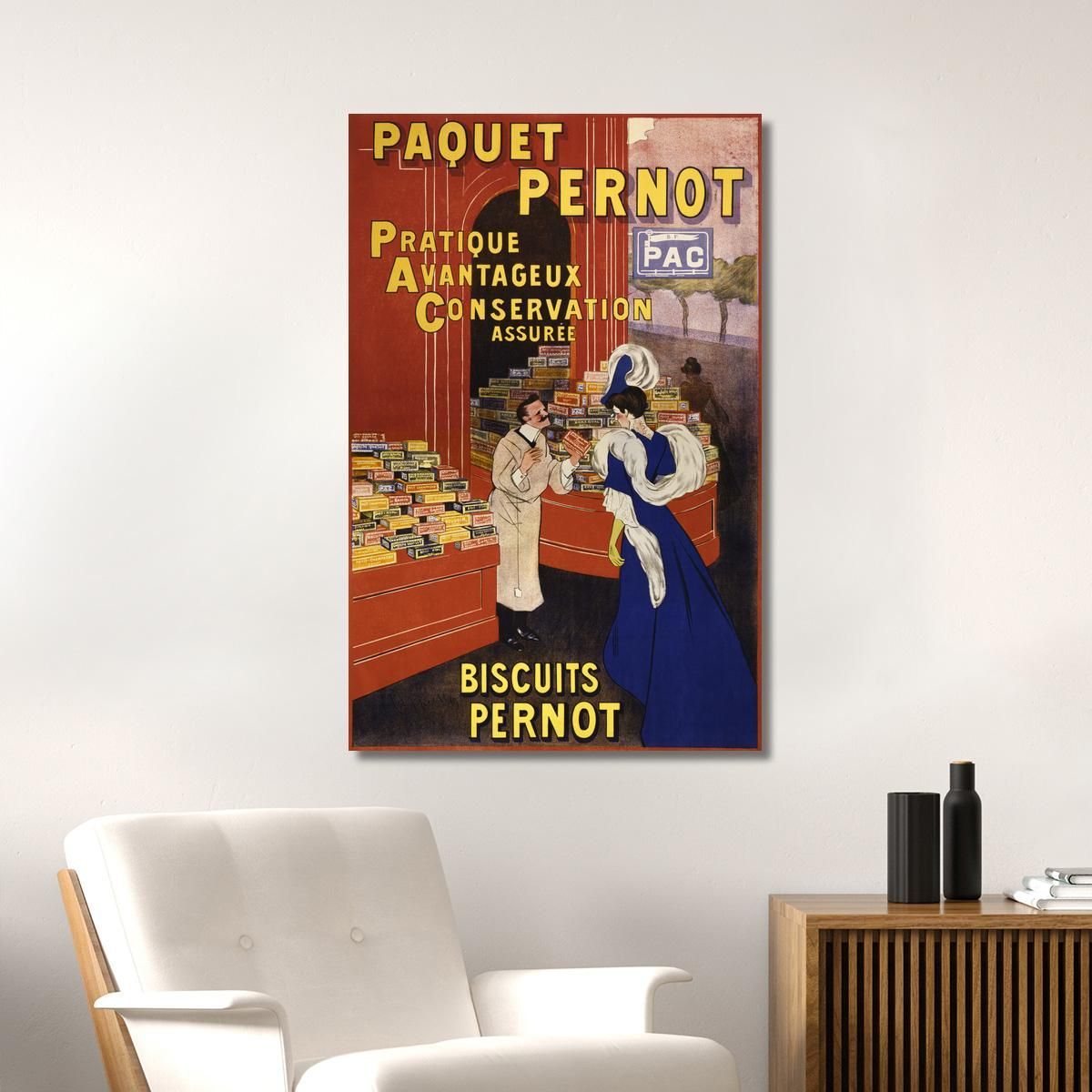 Pernot Biscuits Leonetto Cappiello lcp12 canvas print 