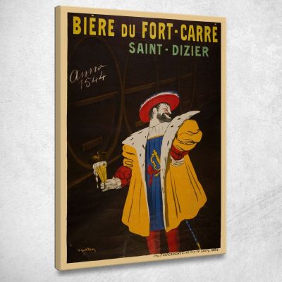 Beer From Fort-Carré Saint-Dizier Leonetto Cappiello lcp14 canvas print 