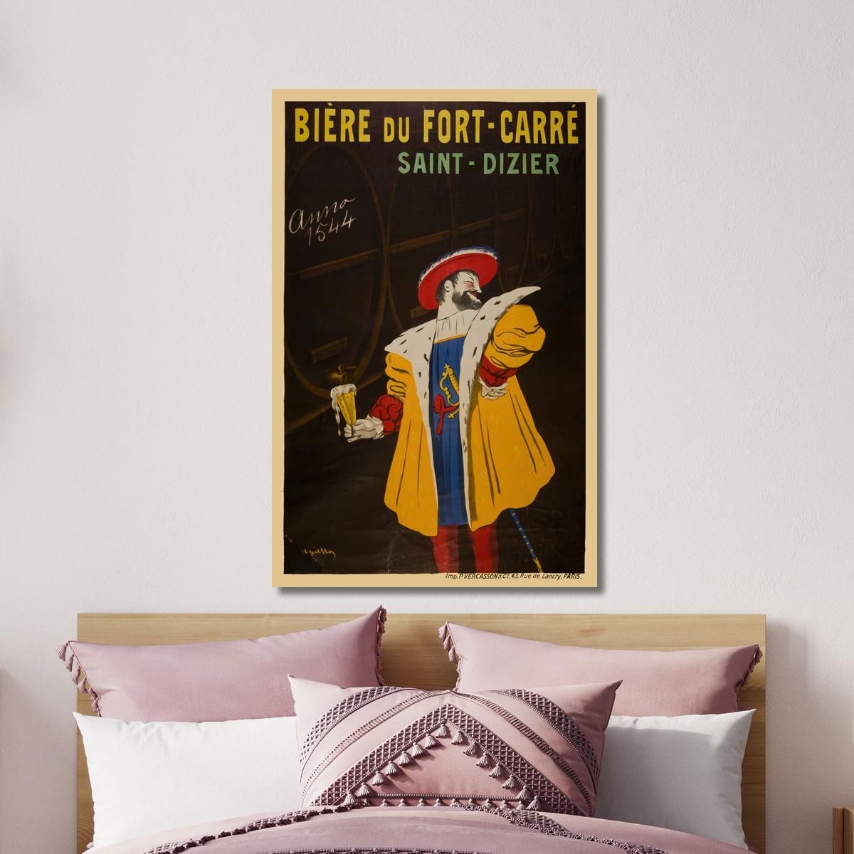 Beer From Fort-Carré Saint-Dizier Leonetto Cappiello lcp14 canvas print 