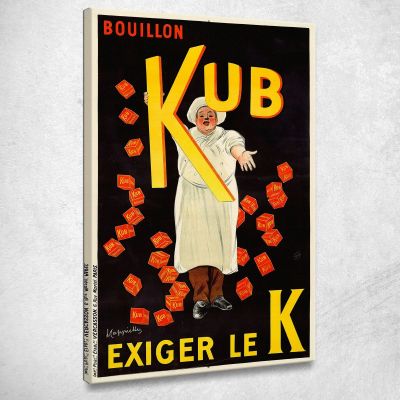 Bouillon Kub Leonetto Cappiello lcp15 canvas print 