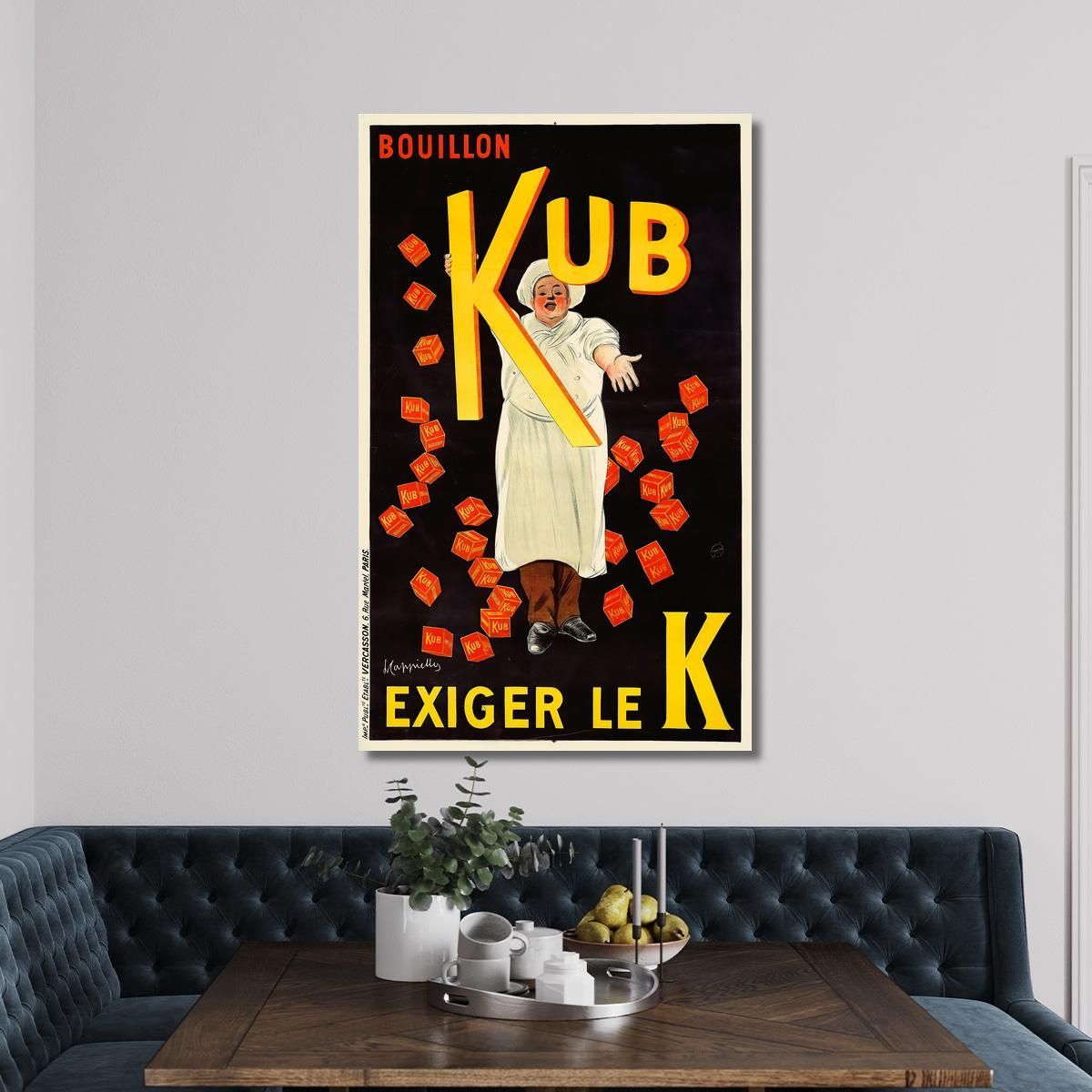 Bouillon Kub Leonetto Cappiello lcp15 canvas print 