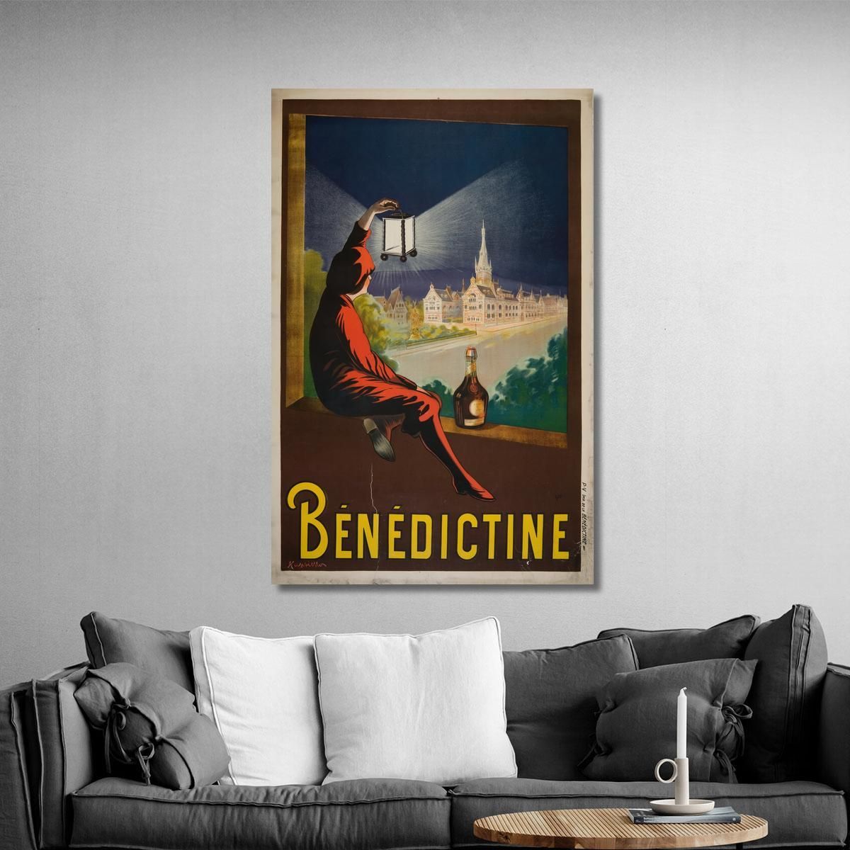 Benedictine Leonetto Cappiello lcp17 canvas print 
