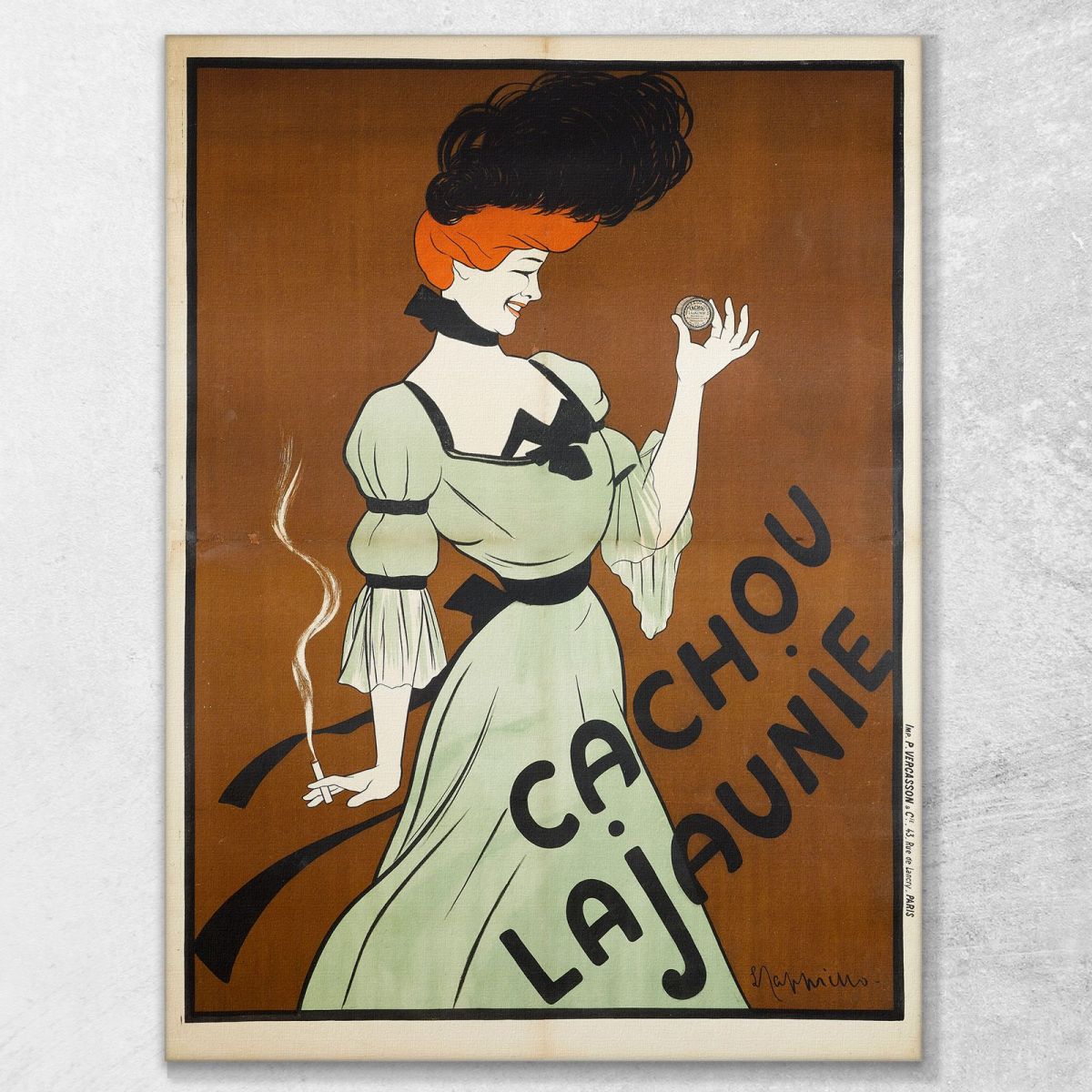 Cachou Lajaunie Leonetto Cappiello lcp18 canvas print 