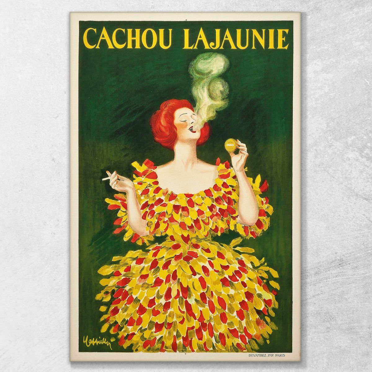 Cachou Lajaunie Leonetto Cappiello lcp19 canvas print 