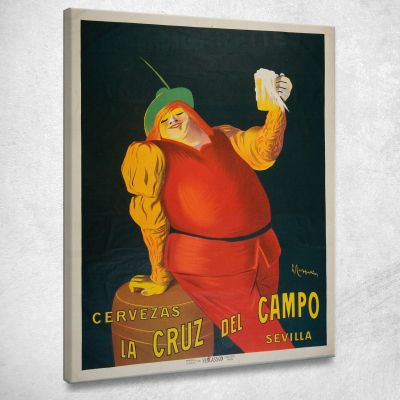 La Cruz Del Campo Beers Leonetto Cappiello lcp22 canvas print 