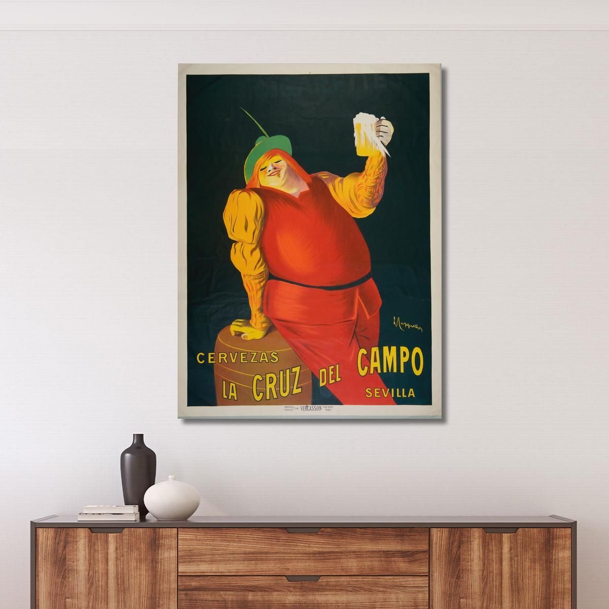 La Cruz Del Campo Beers Leonetto Cappiello lcp22 canvas print 
