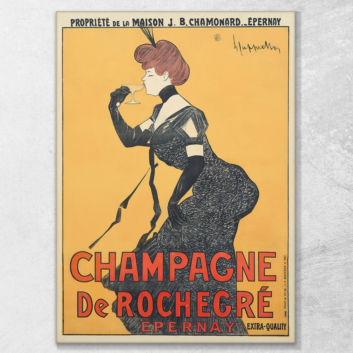 Rochegré Champagne Leonetto Cappiello lcp23 canvas print 