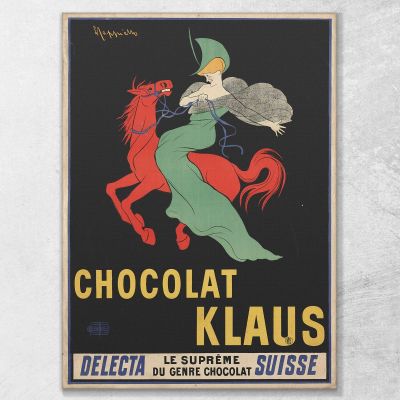 Chocolate Klaus Leonetto Cappiello lcp27 canvas print 