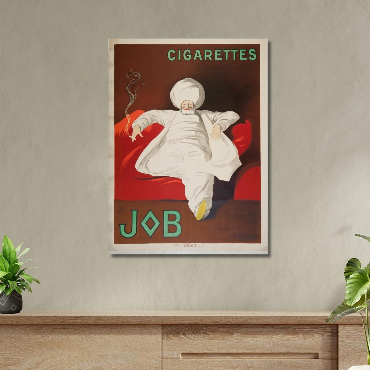 Cigarettes Job Leonetto Cappiello lcp28 canvas print 