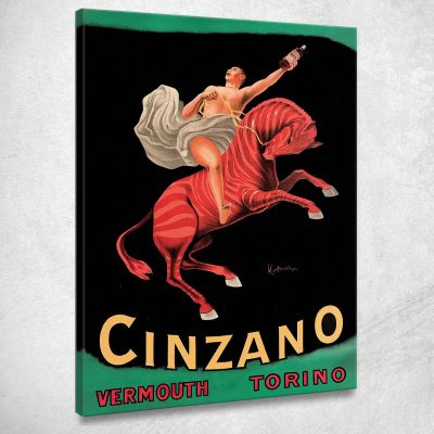 Cinzano Vermouth Torino Leonetto Cappiello lcp30 canvas print 