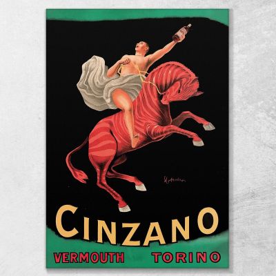 Cinzano Vermouth Torino Leonetto Cappiello lcp30 canvas print 