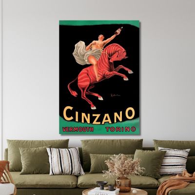 Cinzano Vermouth Torino Leonetto Cappiello lcp30 canvas print 