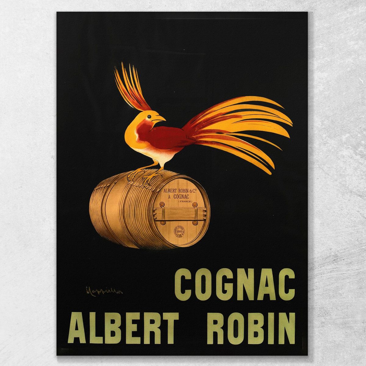 Cognac Albert Robin Leonetto Cappiello lcp31 canvas print 