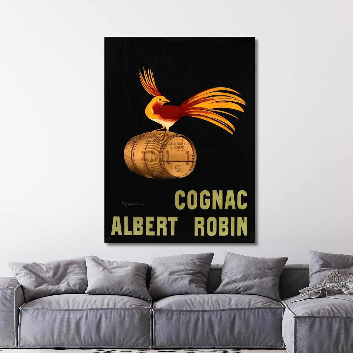 Cognac Albert Robin Leonetto Cappiello lcp31 canvas print 