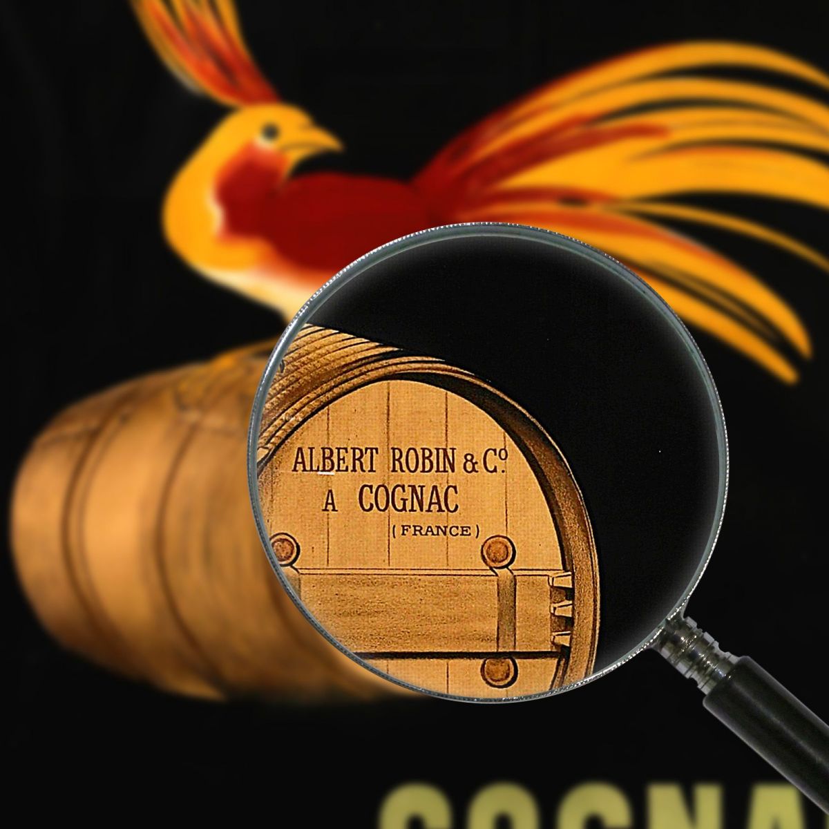 Cognac Albert Robin Leonetto Cappiello lcp31 canvas print