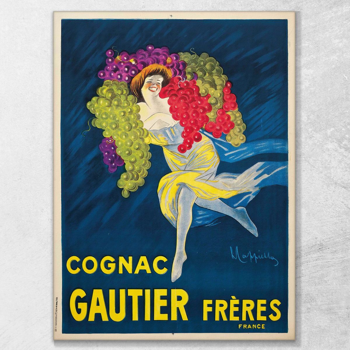 Cognac Gautier Frères Leonetto Cappiello lcp32 canvas print 