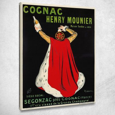 Cognac Henry Mounier Leonetto Cappiello lcp33 canvas print 