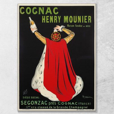 Cognac Henry Mounier Leonetto Cappiello lcp33 canvas print 