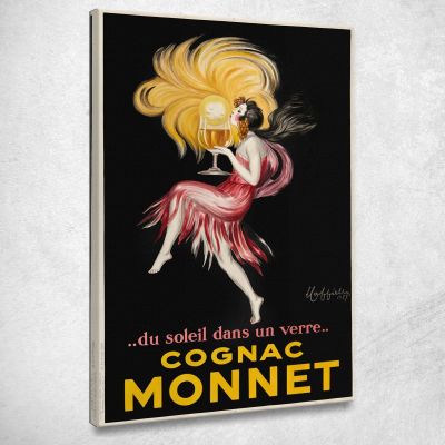 Cognac Monnet Leonetto Cappiello lcp34 canvas print 