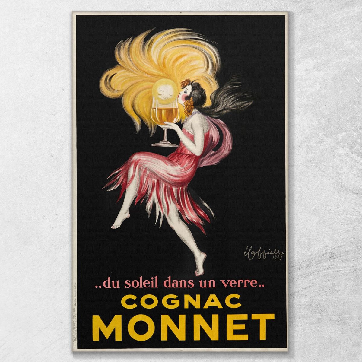 Cognac Monnet Leonetto Cappiello lcp34 canvas print 