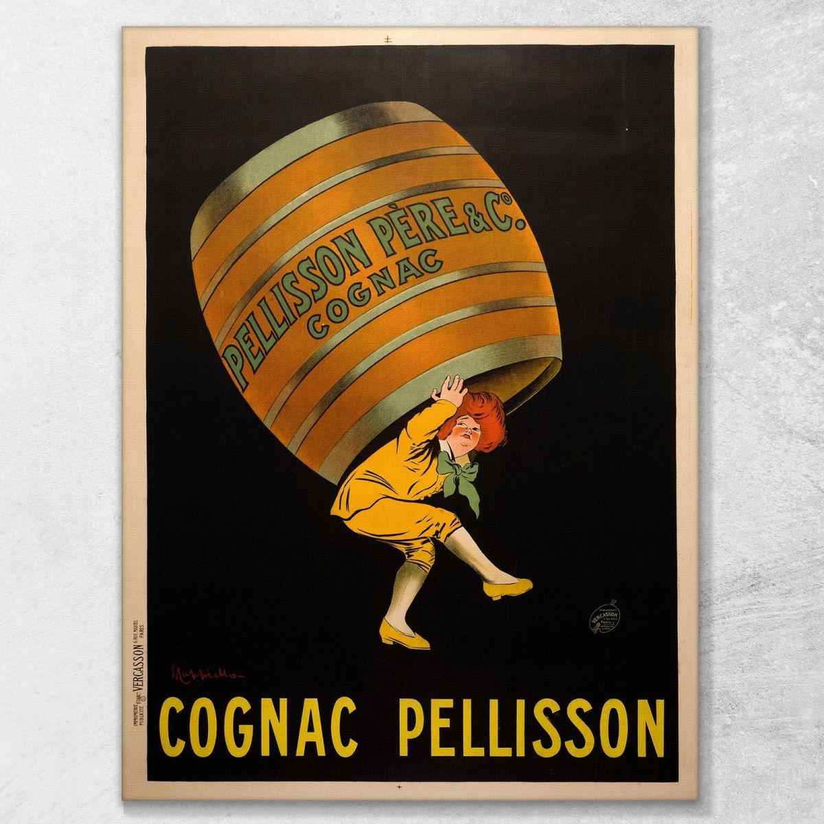 Cognac Pellisson 2 Leonetto Cappiello lcp35 canvas print 
