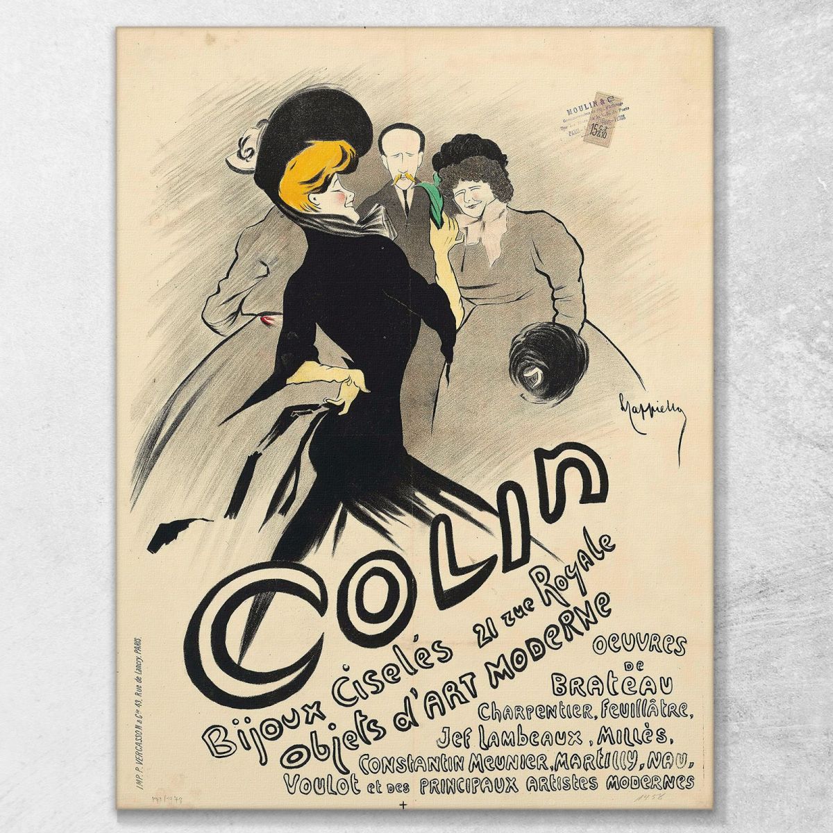 Colin Leonetto Cappiello lcp36 canvas print 