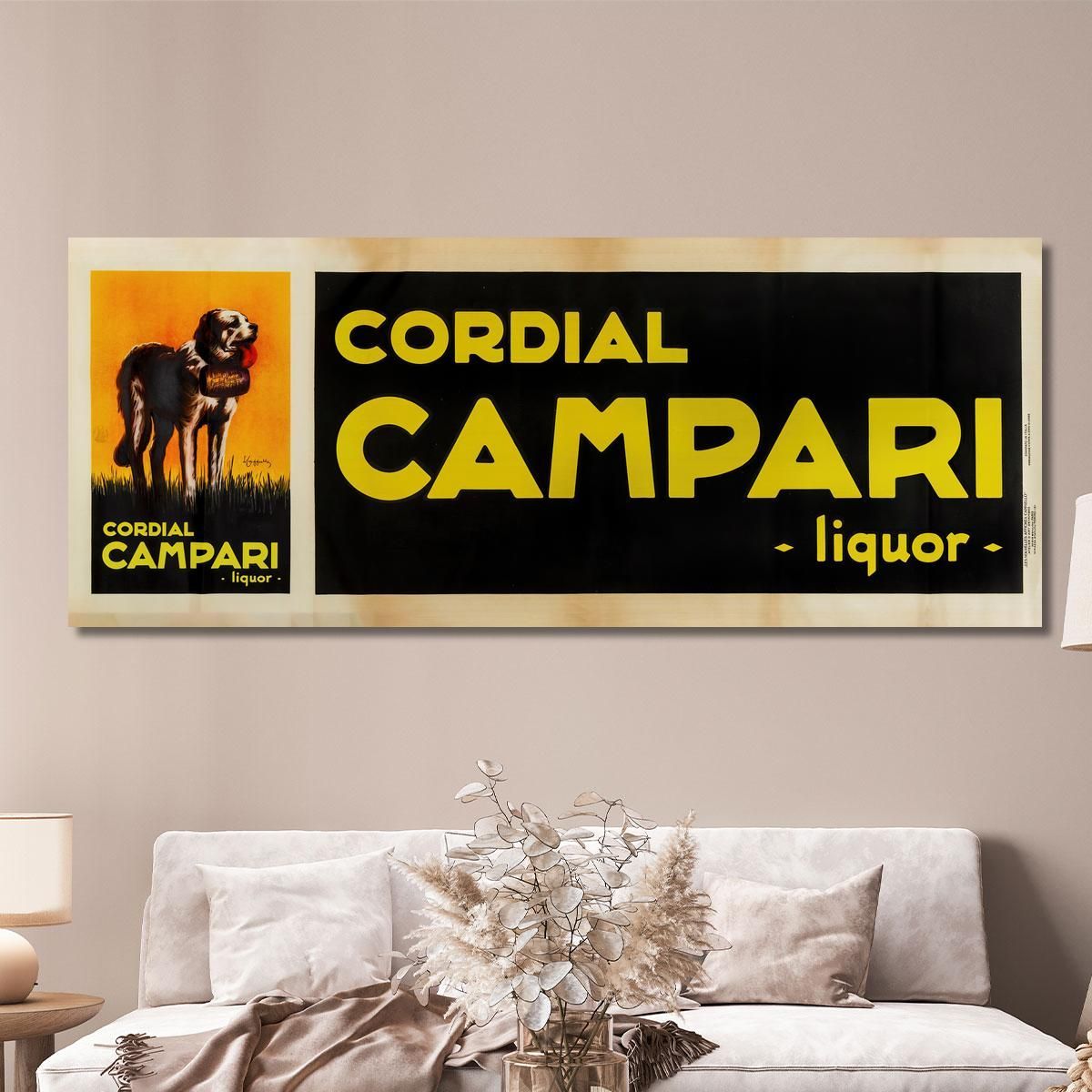 Cordial Campari Leonetto Cappiello lcp39 canvas print 