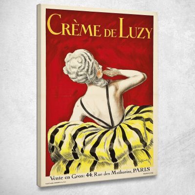 Luzy Cream Leonetto Cappiello lcp40 canvas print 