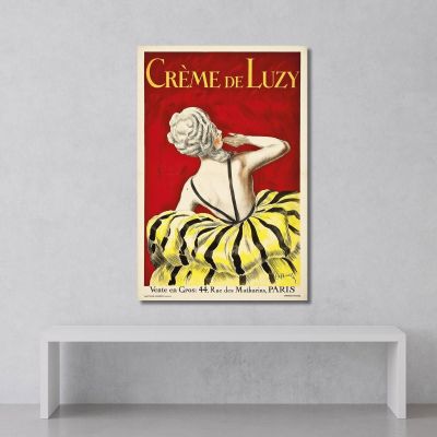 Luzy Cream Leonetto Cappiello lcp40 canvas print 