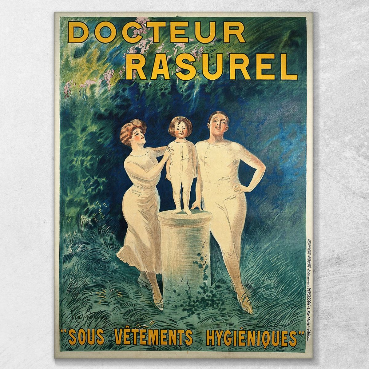 Doctor Rasurel Leonetto Cappiello lcp41 canvas print 