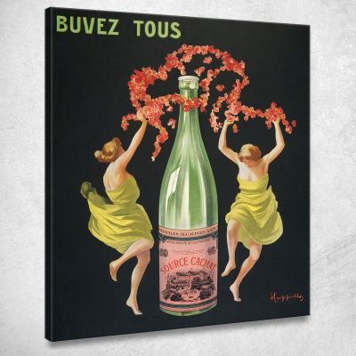 Drink All Evian-Cachat Leonetto Cappiello lcp42 canvas print 