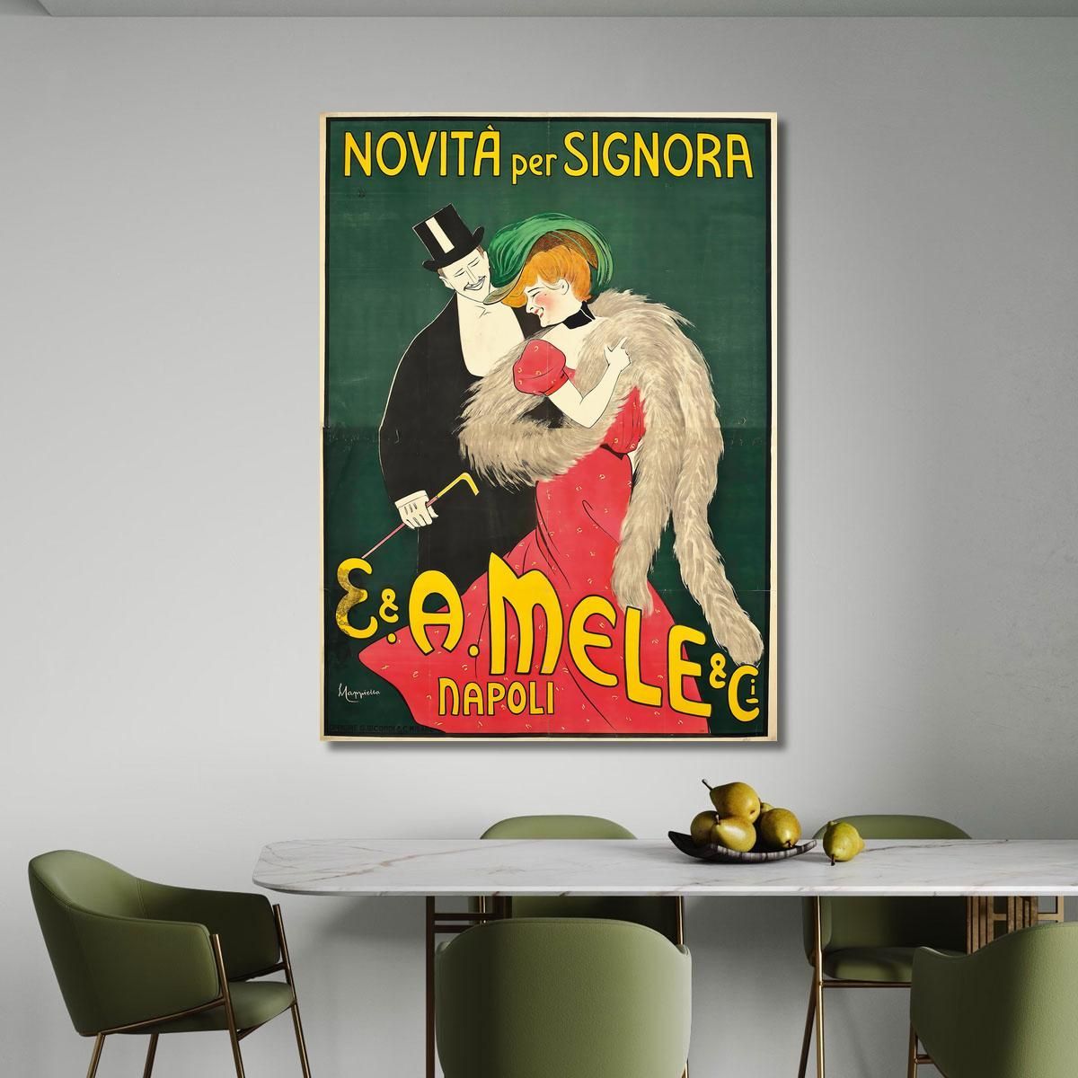 E. And A. Mele And Ci Leonetto Cappiello lcp43 canvas print 