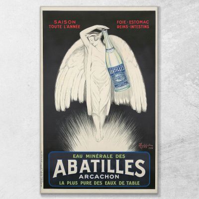 Abatilles Mineral Water Leonetto Cappiello lcp44 canvas print 