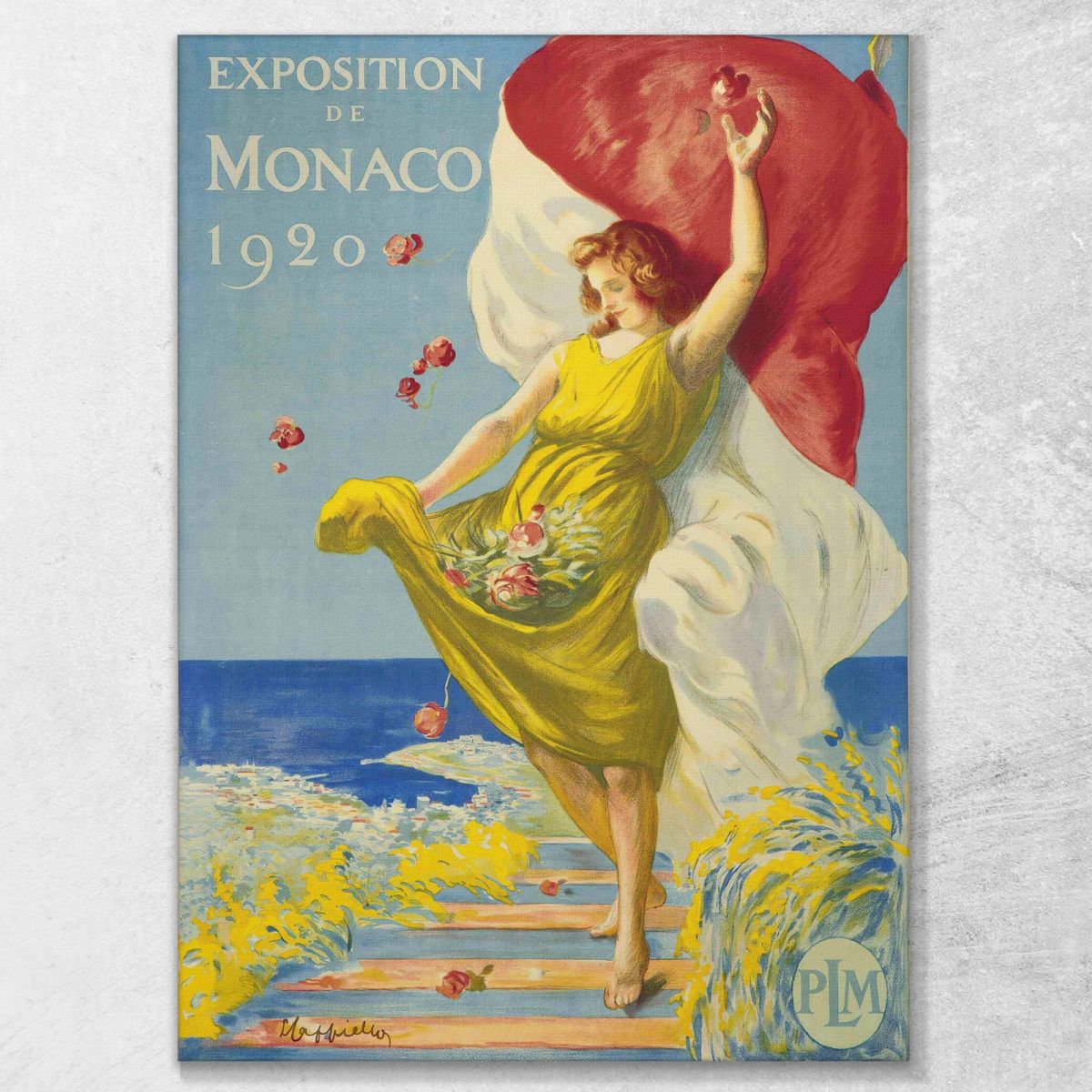 Monaco Exhibition Leonetto Cappiello lcp46 canvas print 