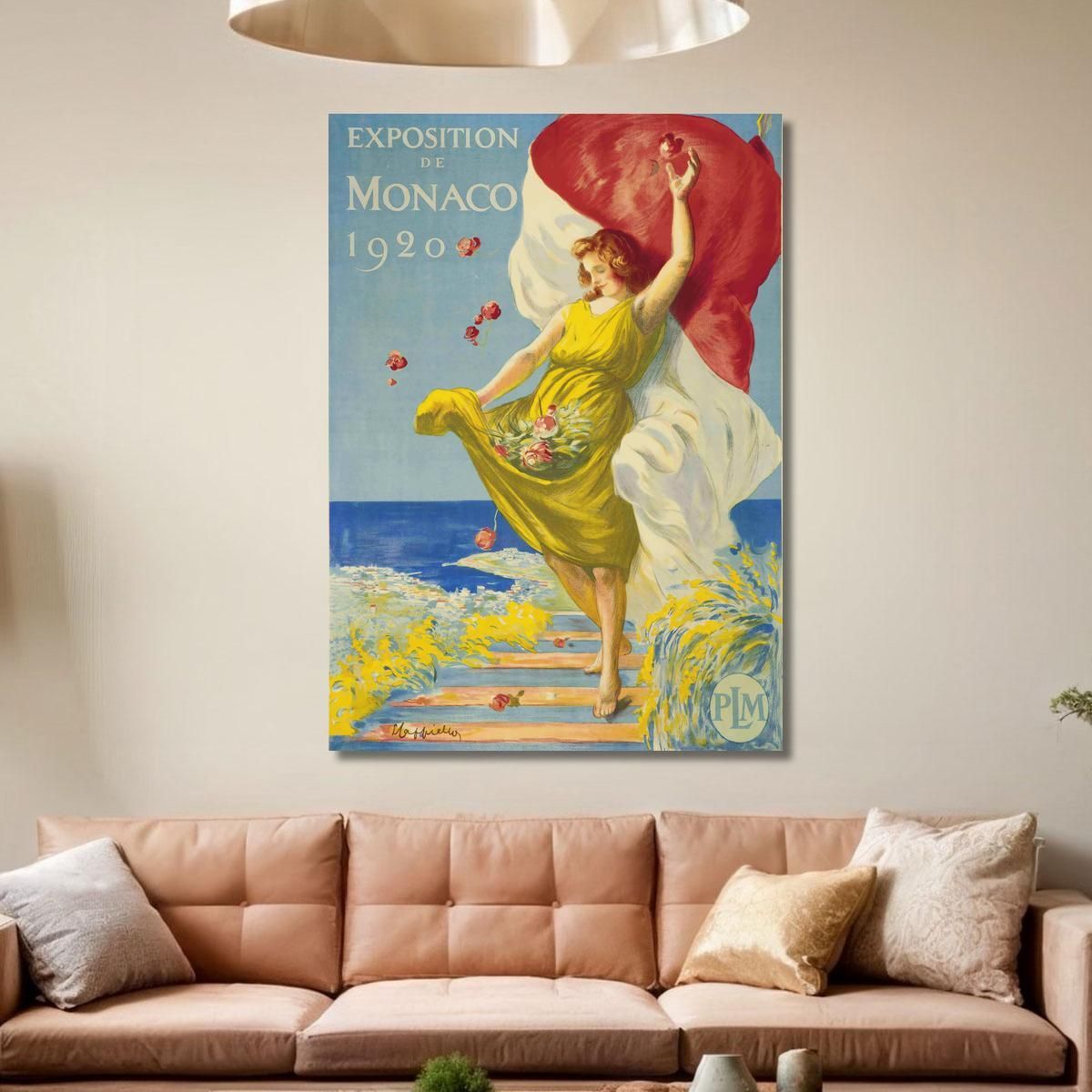 Monaco Exhibition Leonetto Cappiello lcp46 canvas print 