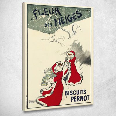 Snow Flower Leonetto Cappiello lcp48 canvas print 