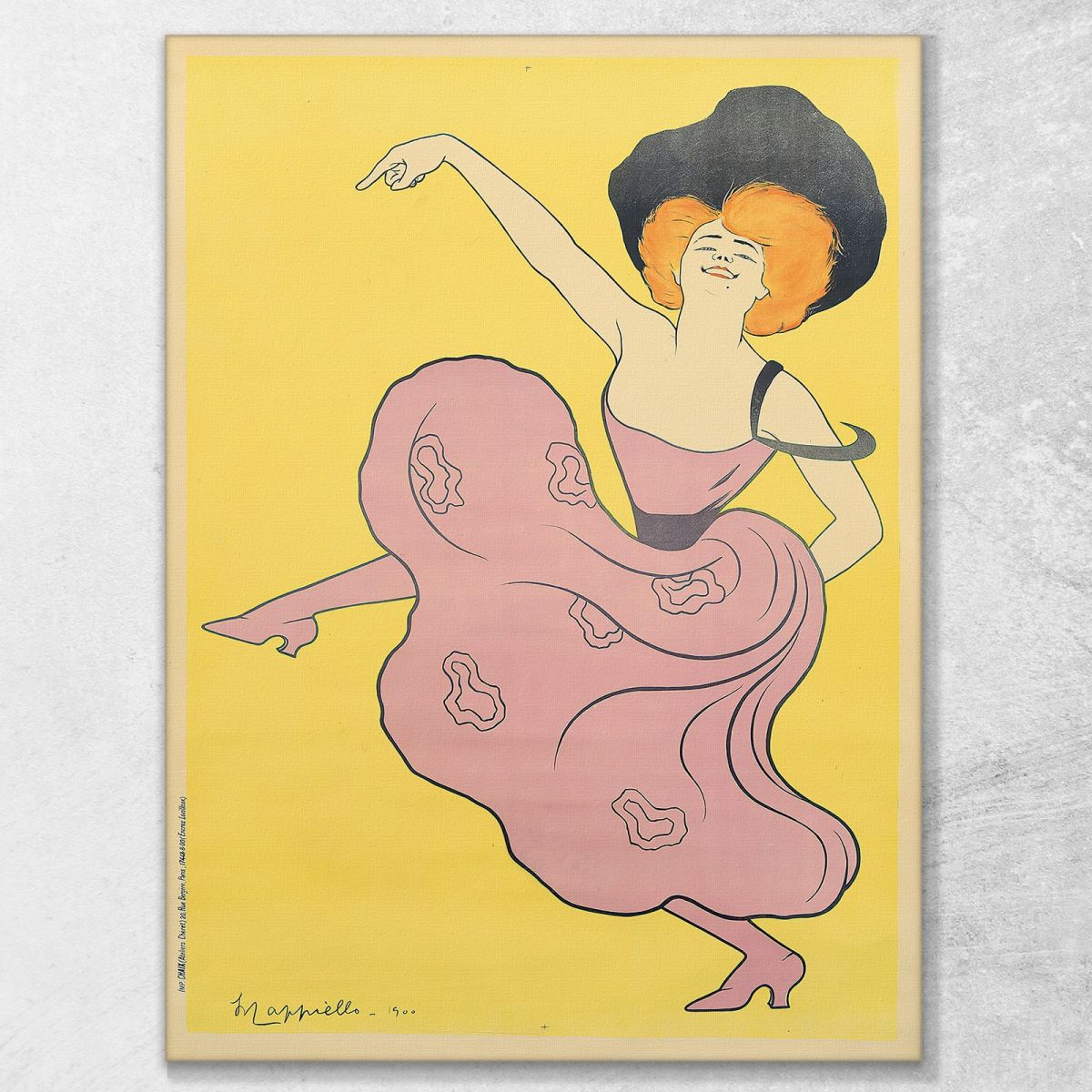 Shepherdess Follies Leonetto Cappiello lcp50 canvas print 