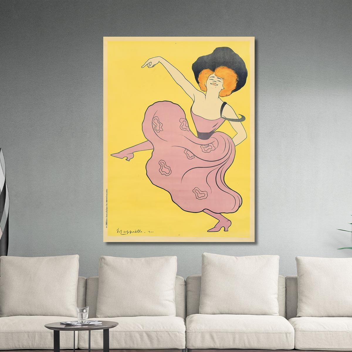 Shepherdess Follies Leonetto Cappiello lcp50 canvas print 