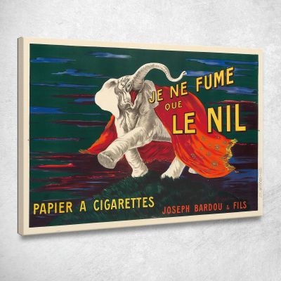 I Smoke Only Nil Leonetto Cappiello lcp52 canvas print 