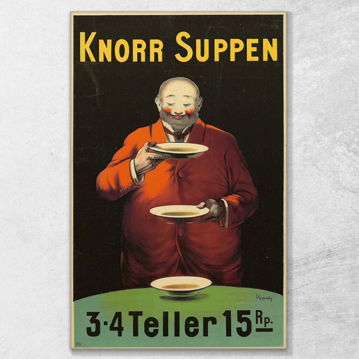 Knorr Soups Leonetto Cappiello lcp56 canvas print 