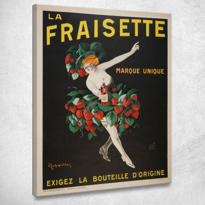 The Strawberry Leonetto Cappiello lcp60 canvas print 