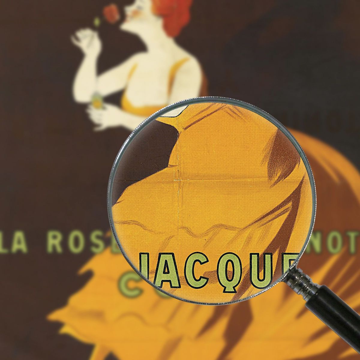 La Rose Jacqueminot Coty Leonetto Cappiello lcp61 canvas print