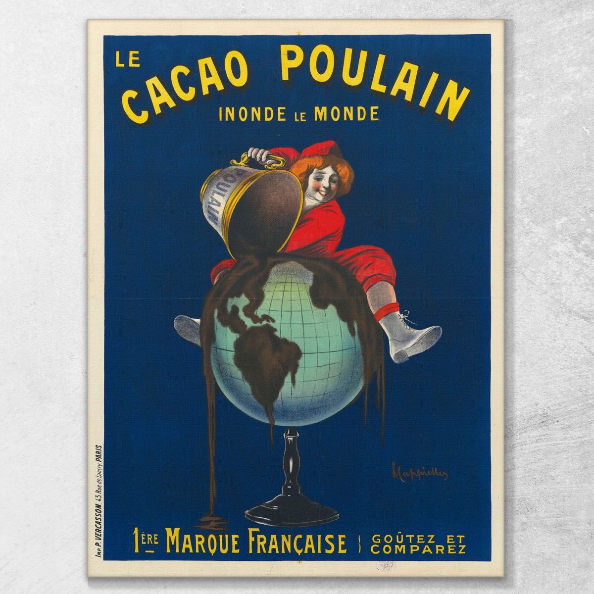 Cocoa Foal Leonetto Cappiello lcp66 canvas print 