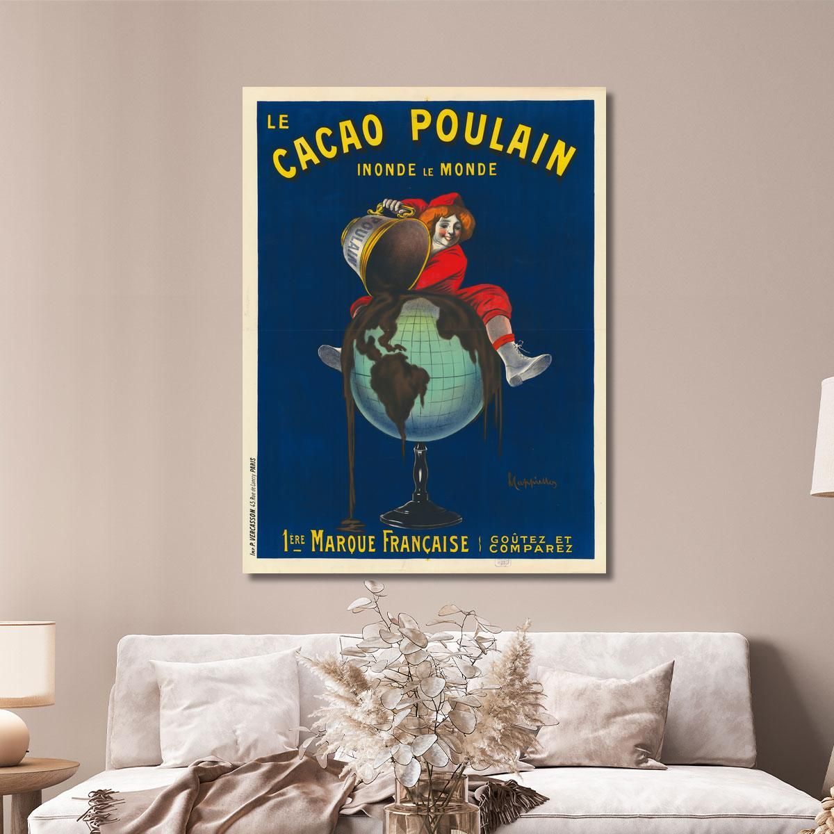 Cocoa Foal Leonetto Cappiello lcp66 canvas print 