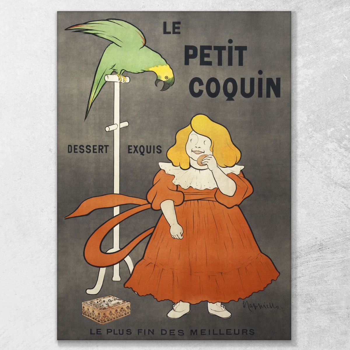 The Little Rascal Exquisite Dessert Leonetto Cappiello lcp68 canvas print 