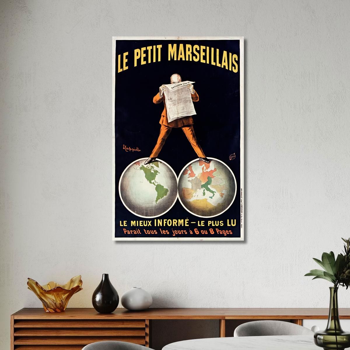 Le Petit Marseillais Leonetto Cappiello lcp69 canvas print 