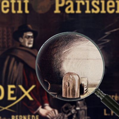 Le Petit Parisien Publishes Judex Novel-Cinema By Arthur Bernède Leonetto Cappiello lcp70 canvas print