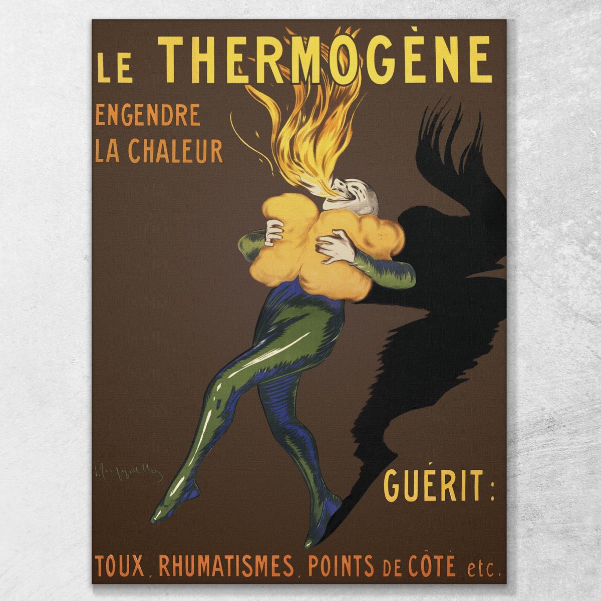The Thermogenic Leonetto Cappiello lcp72 canvas print 